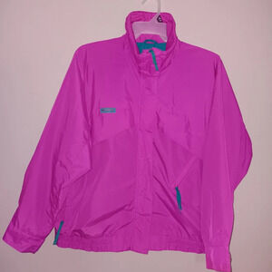 Columbia womens jacket  pink size XL just the out side shell with some s…